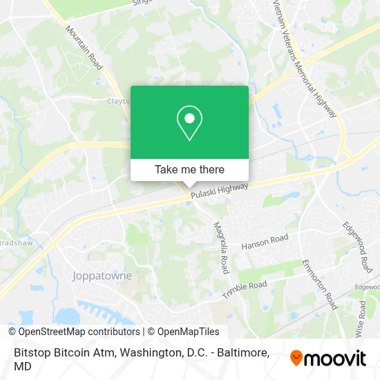 Bitstop Bitcoin Atm map