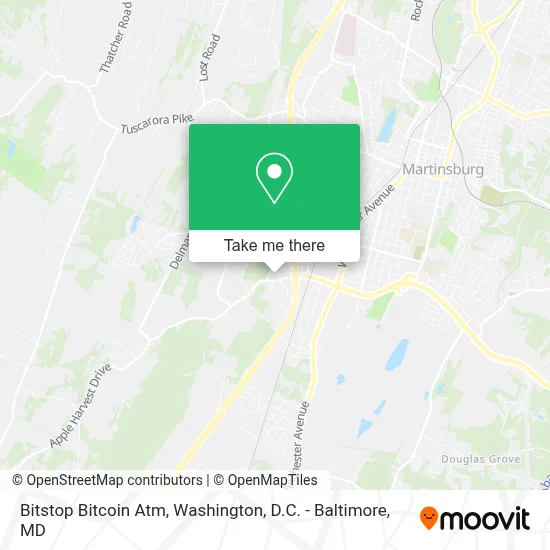 Bitstop Bitcoin Atm map