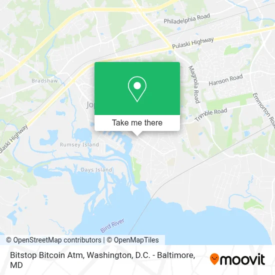 Bitstop Bitcoin Atm map