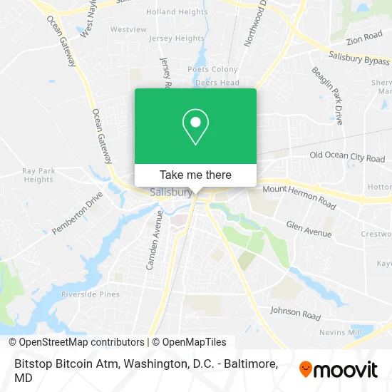 Bitstop Bitcoin Atm map