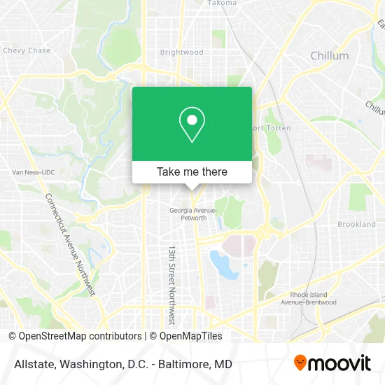 Allstate map