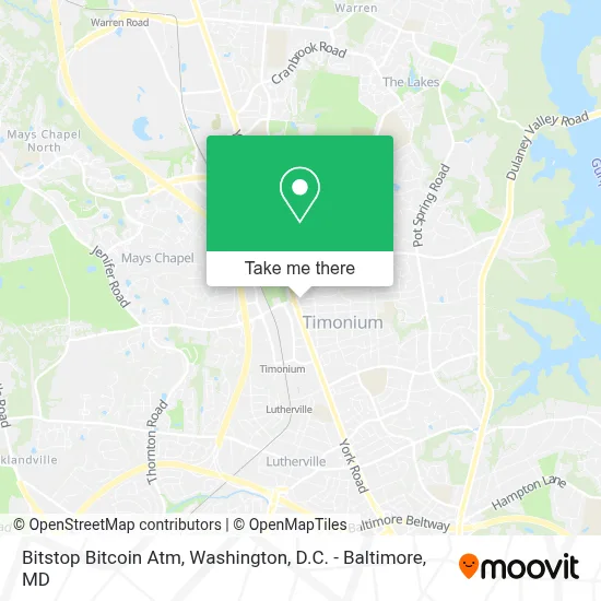 Bitstop Bitcoin Atm map