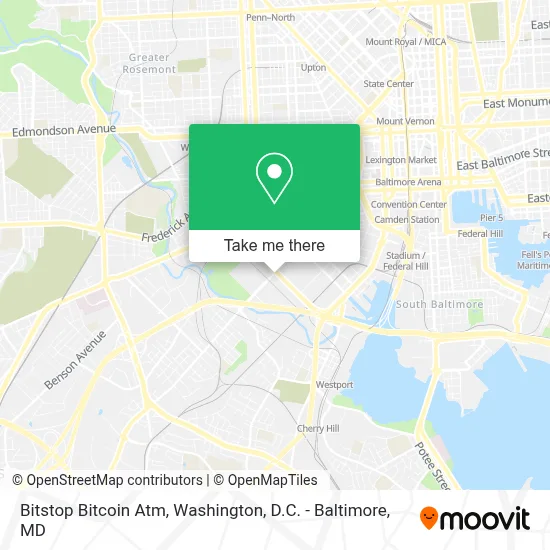 Bitstop Bitcoin Atm map
