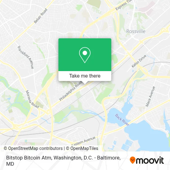 Bitstop Bitcoin Atm map