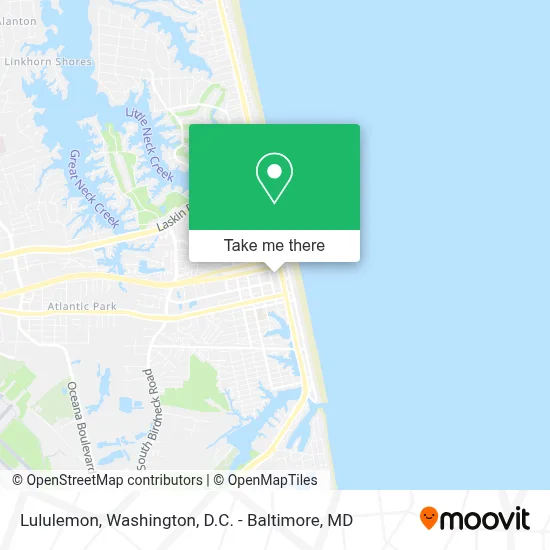 Lululemon map