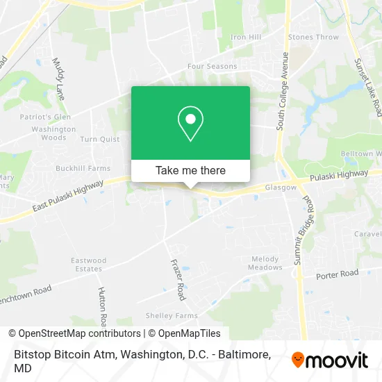 Bitstop Bitcoin Atm map