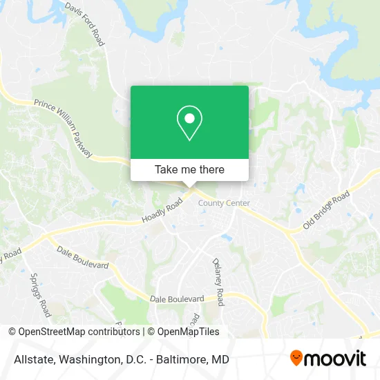 Allstate map