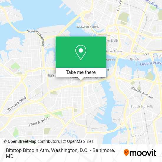 Bitstop Bitcoin Atm map
