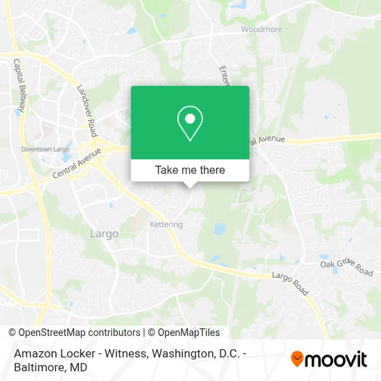 Amazon Locker - Witness map
