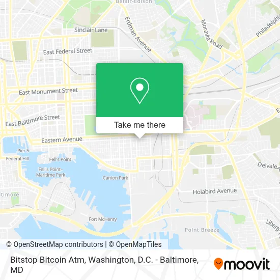 Bitstop Bitcoin Atm map