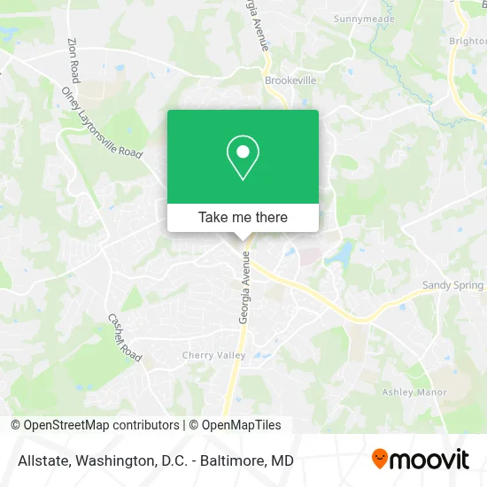 Allstate map