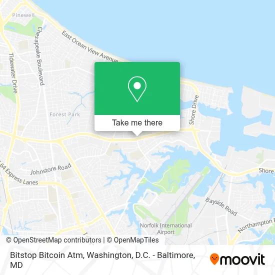 Bitstop Bitcoin Atm map