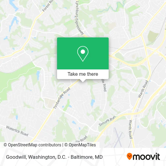 Goodwill map