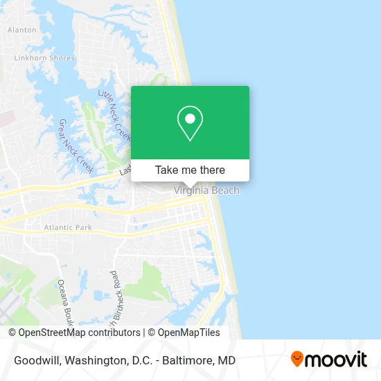Goodwill map