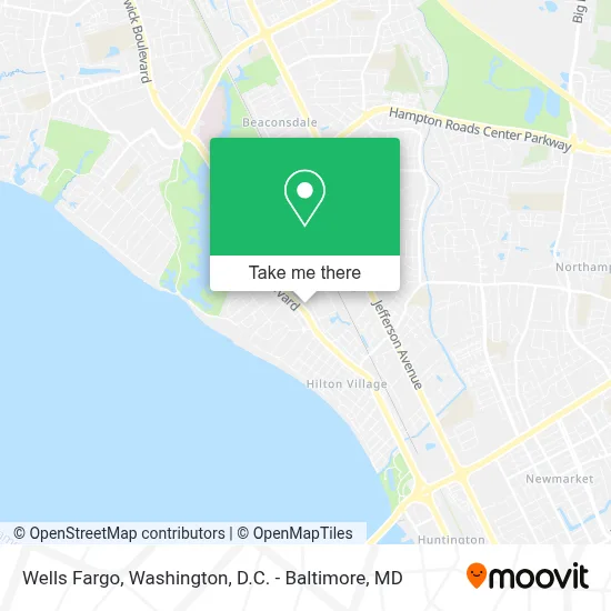 Wells Fargo map
