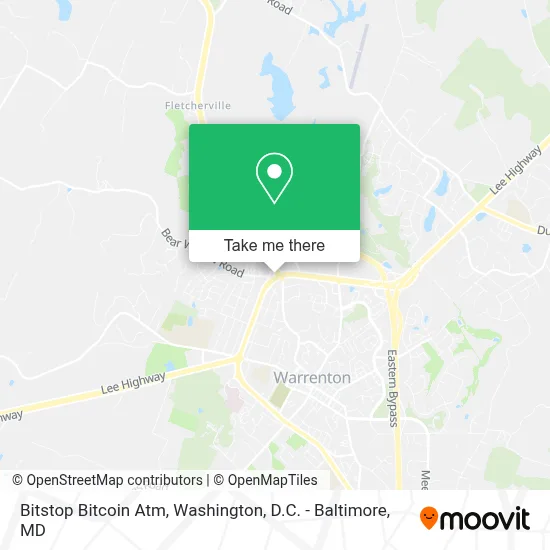 Bitstop Bitcoin Atm map