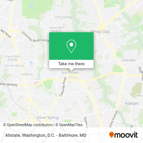 Allstate map