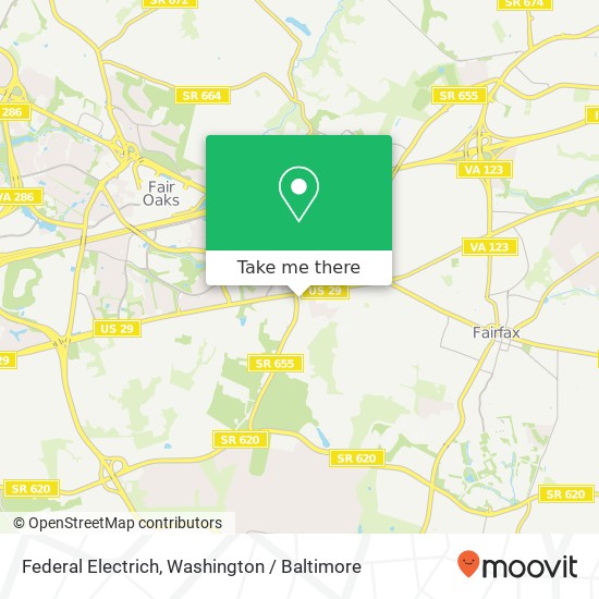 Federal Electrich, 11325 Lee Hwy map