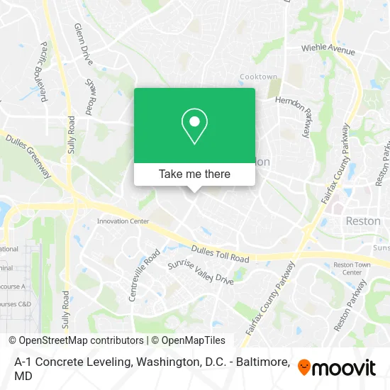 Mapa de A-1 Concrete Leveling