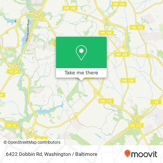 6422 Dobbin Rd, Columbia, MD 21045 map