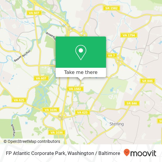 FP Atlantic Corporate Park, 45600 Woodland Rd map