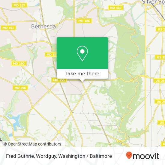 Fred Guthrie, Wordguy, 5315 Connecticut Ave NW map