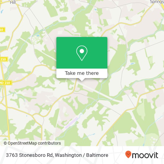 3763 Stonesboro Rd, Fort Washington, MD 20744 map