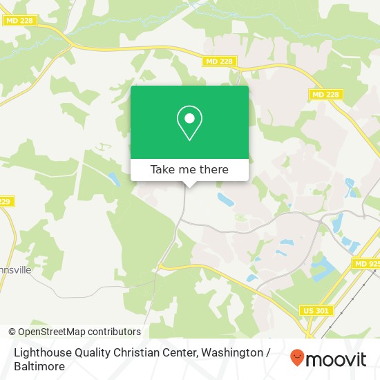 Mapa de Lighthouse Quality Christian Center, 3150 Middletown Rd