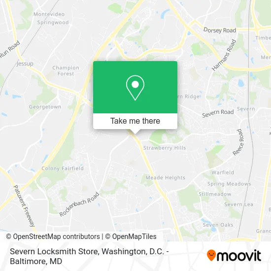Severn Locksmith Store map
