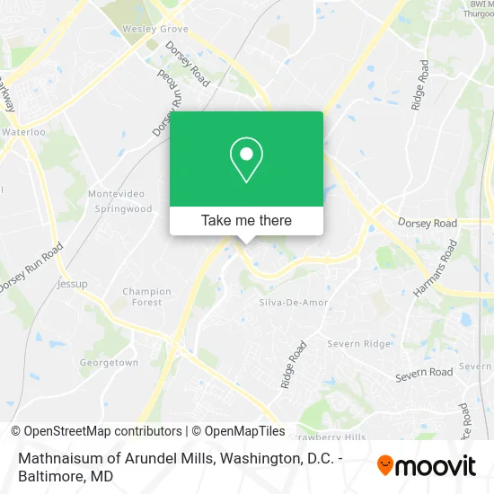 Mathnaisum of Arundel Mills map