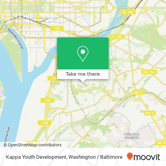 Kappa Youth Development, 2815 Stanton Rd SE map