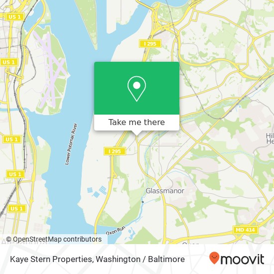 Mapa de Kaye Stern Properties, 3848 S Capitol St SE