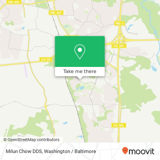 Mapa de Milun Chow DDS, 3501 Ellen Ct