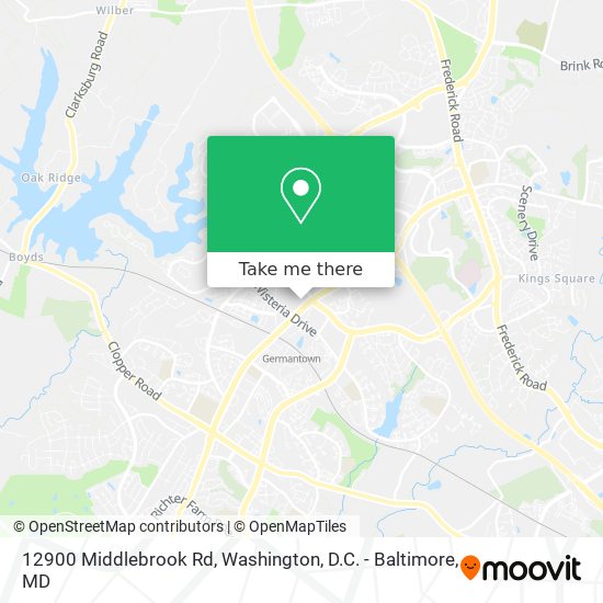 12900 Middlebrook Rd map