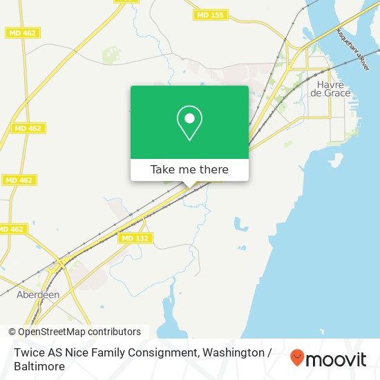 Mapa de Twice AS Nice Family Consignment, 1844 Pulaski Hwy