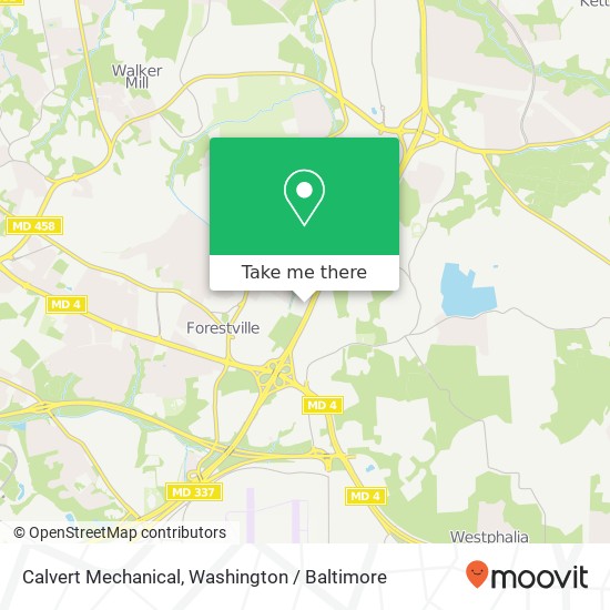 Calvert Mechanical, 3018 Kaverton Rd map