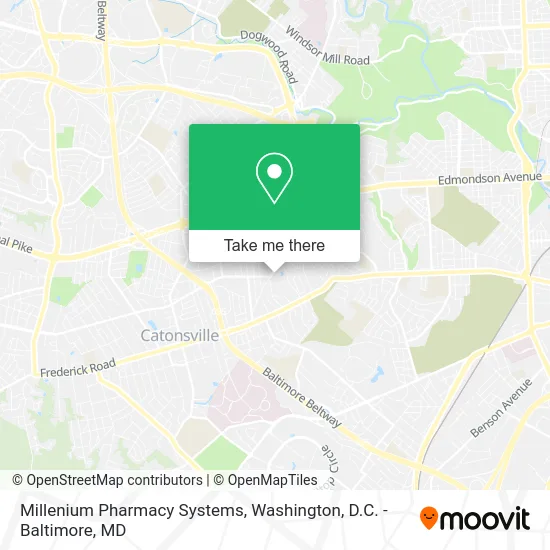 Millenium Pharmacy Systems map