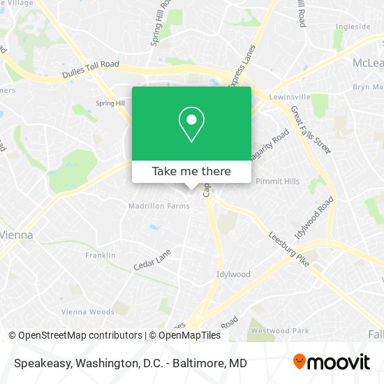 Speakeasy map