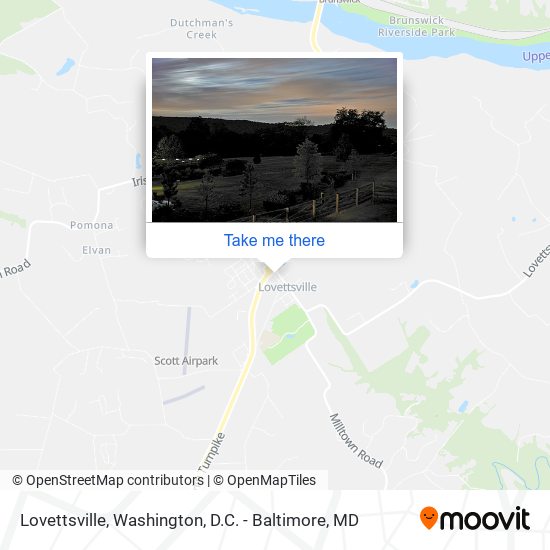 Lovettsville map