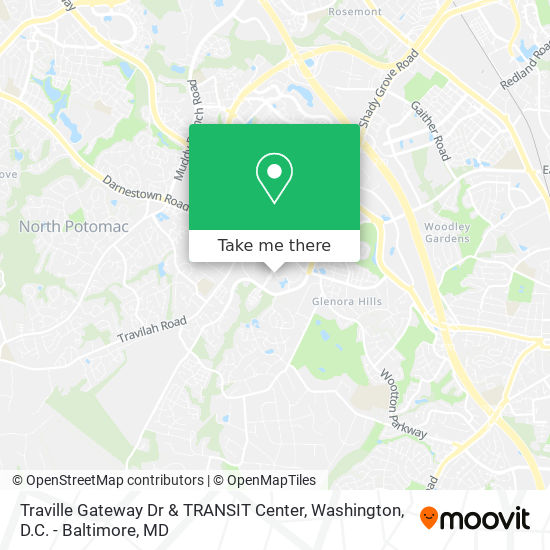 Mapa de Traville Gateway Dr & TRANSIT Center