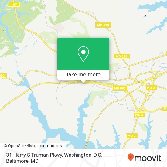 31 Harry S Truman Pkwy, Annapolis, MD 21401 map