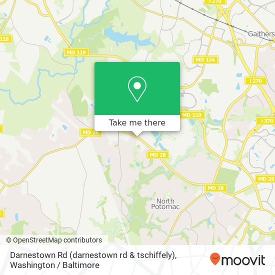 Darnestown Rd (darnestown rd & tschiffely), Gaithersburg, MD 20878 map