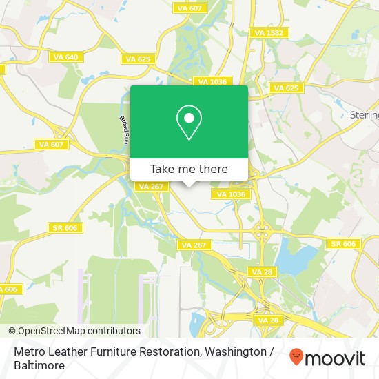 Metro Leather Furniture Restoration, 202 Lane Ct map