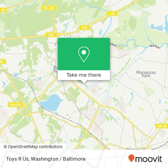 Mapa de Toys R Us, 10318 Portsmouth Rd