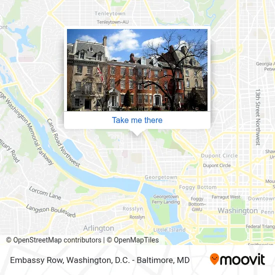 Embassy Row map