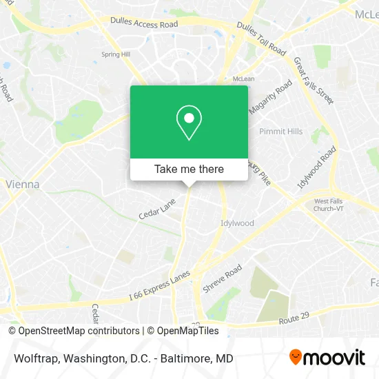 Wolftrap map