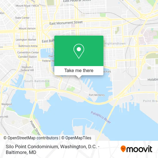 Silo Point Condominium map