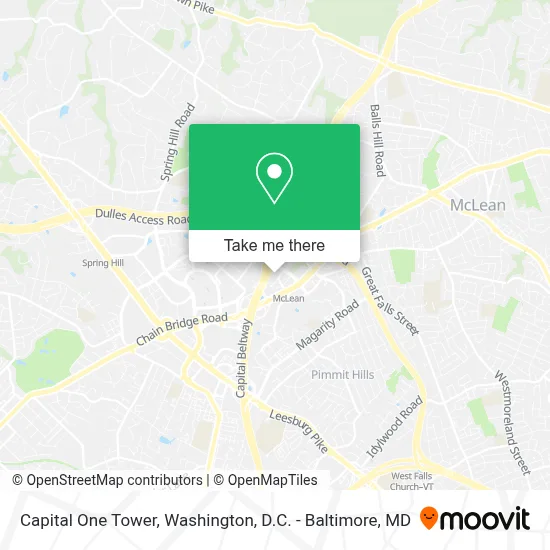 Capital One Tower map