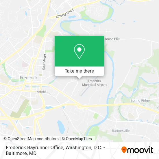 Frederick Bayrunner Office map