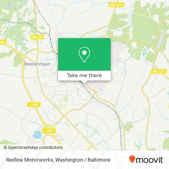 Redline Motorworks, 12340 Owings Mills Blvd map
